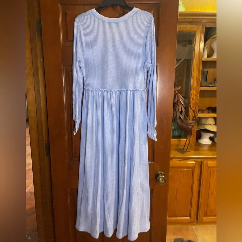 Free people Marissa thermal Henley maxi dress - Picture 3 of 4